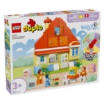 Set LEGO DUPLO CASA DE FAMILIE A LUI BLUE CU JOC DE MEMORIE 10459 - prin Didactopia