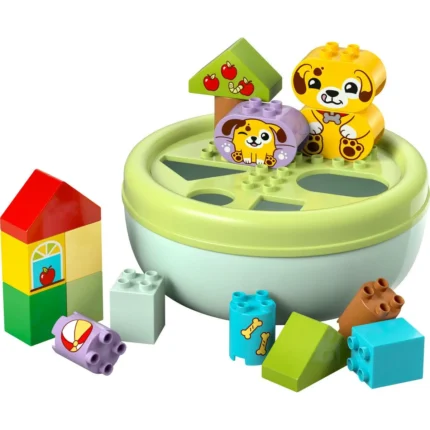 Set LEGO DUPLO SORTATOR DE FORME CASA PENTRU CATEI 10441 - prin Didactopia