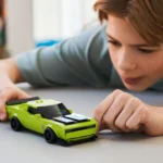 Set LEGO SPEED CHAMPIONS MASINA SPORT DODGE CHALLENGER SRT HELLCAT 77237 - prin Didactopia