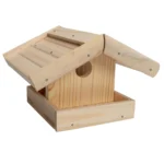 Căsuţă pentru păsări - Hrănitor - Set bricolaj lemn masiv - Asamblare componente pretăiate