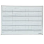 Planificator - Calendar anual magnetic - Panou whiteboard pt clasa 95 x 65 cm - Inclusiv accesorii - Planificare, Organizare