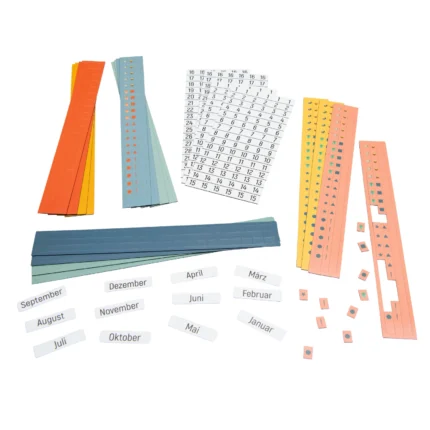 Planificator - Calendar anual magnetic - Panou whiteboard pt clasa 95 x 65 cm - Inclusiv accesorii - Planificare, Organizare