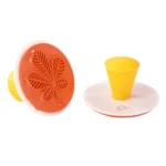 Ştampile cu frunze și fructe - Set cu 10 ştampile mari - 7,5 cm