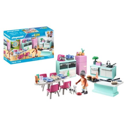 Playmobil - Bucatarie cu loc de luat masa-Set Playmobil-PM71608