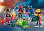 Playmobil-CREEAZA PROPRIA FIGURINA ECHIPA DE POMPIERI-Set Playmobil-PM71468