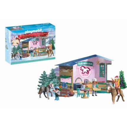 Playmobil - Calendar de Craciun Cafeneaua cu delicii-Set Playmobil-PM71952