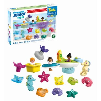 Playmobil - Calendar de Craciun Junior Aqua si Tinti Jucarii de baie-Set Playmobil-PM71777