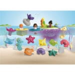 Playmobil - Calendar de Craciun Junior Aqua si Tinti Jucarii de baie-Set Playmobil-PM71777