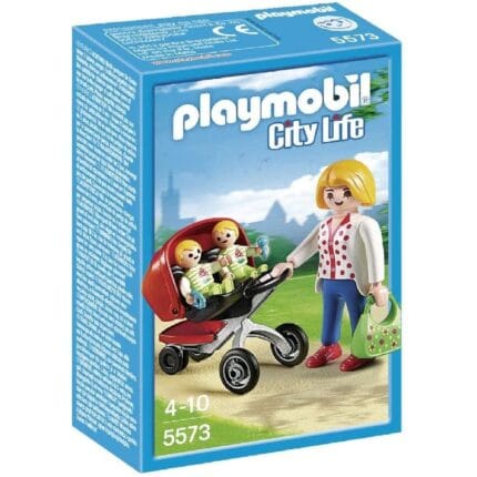 Playmobil - Carucior Cu Gemeni-Set Playmobil-PM5573