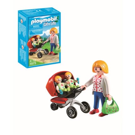 Playmobil - Carucior Cu Gemeni-Set Playmobil-PM5573