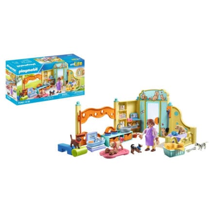 Playmobil - Centru de ingrijire pentru catelusi-Set Playmobil-PM71743