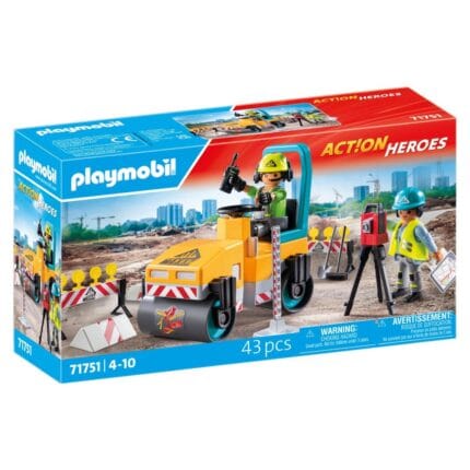 Playmobil - Compactor asfalt Playmobil-Set Playmobil-PM71751