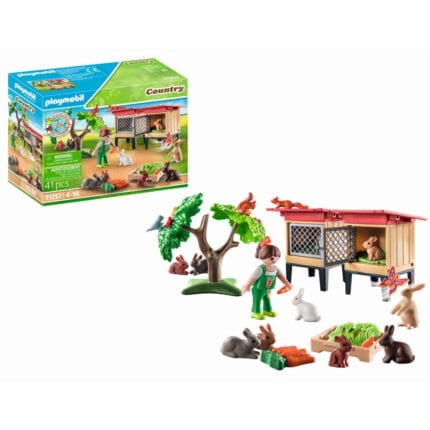 Playmobil - Cusca Pentru Iepurasi-Set Playmobil-PM71252