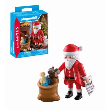 Playmobil - Figurina Mos Craciun cu sac de cadouri-Set Playmobil-PM71883