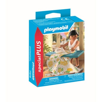Playmobil - Figurina femeie cu masa de calcat-Set Playmobil-PM71878