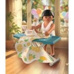 Playmobil - Figurina femeie cu masa de calcat-Set Playmobil-PM71878
