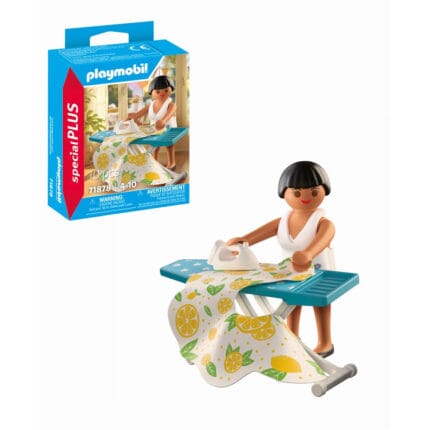 Playmobil - Figurina femeie cu masa de calcat-Set Playmobil-PM71878