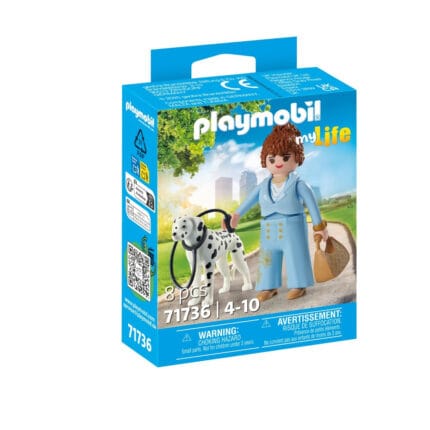 Playmobil - Figurina manager cu animalut de colectie caine Dalmatian-Set Playmobil-PM71736
