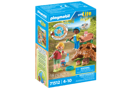 Playmobil-INGRIJIREA FAMILIEI DE ARICI-Set Playmobil-PM71512