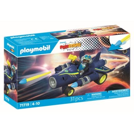 Playmobil - Jucarie de rol Cursa cu naveta spatiala-Set Playmobil-PM71719