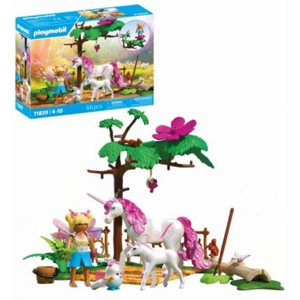 Playmobil - Jucarie de rol Grajdul fermecat al unicornilor-Set Playmobil-PM71839