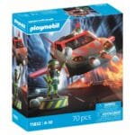 Playmobil - Jucarie de rol Lupta eroului cu vehicul-Set Playmobil-PM71832