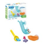 Playmobil Junior Aqua - Tobogan de apa si animalute-Set Playmobil-PM71689