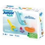 Playmobil Junior Aqua - Tobogan de apa si animalute-Set Playmobil-PM71689