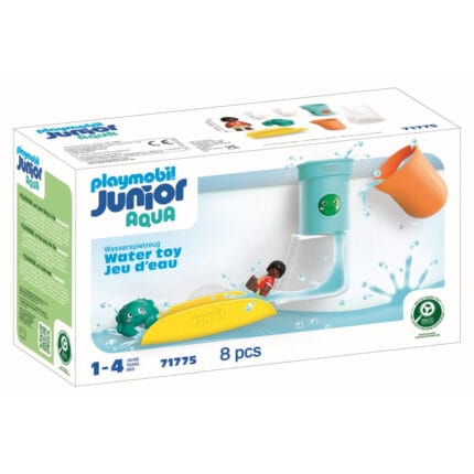 Playmobil - Junior Aqua dezvoltare prin joaca Rezervor de apa cu tobogan-Set Playmobil-PM71775