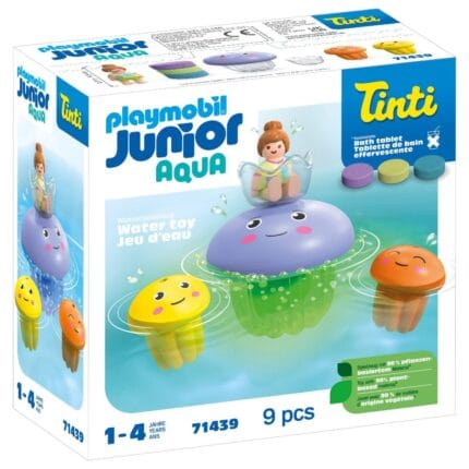 Playmobil Junior Aqua si Tinti - Familie de meduze colorate-Set Playmobil-PM71439