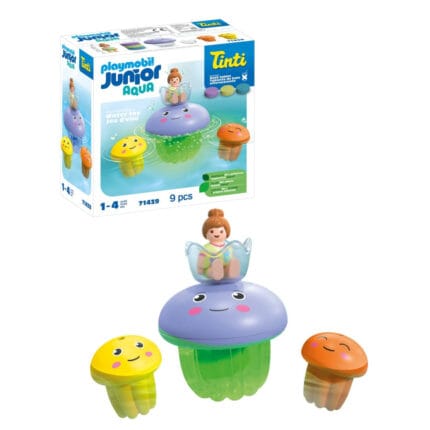 Playmobil Junior Aqua si Tinti - Familie de meduze colorate-Set Playmobil-PM71439