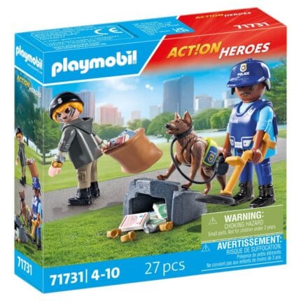Playmobil - Operatiunea de cautare a politistului-Set Playmobil-PM71731