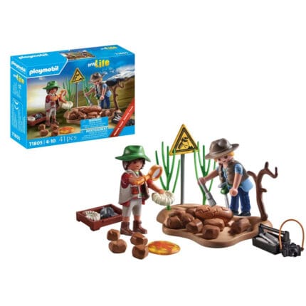 Playmobil - Promo Pack Sapaturi paleontologice-Set Playmobil-PM71805