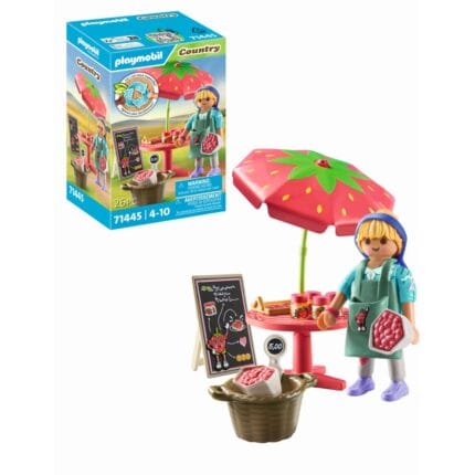 Playmobil - Stand Pentru Vanzare De Gemuri-Set Playmobil-PM71445