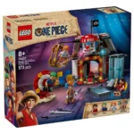 Set LEGO ONE PIECE CORTUL DE CIRC AL CLOVNULUI BUGGY 75637 - prin Didactopia