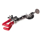 Stativ Biurete - Clemă reglabilă simplă cu deschidere max. 20 mm - Stativ 600 mm - Oțel inoxidabil - Dotări laborator școlar