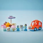 Set LEGO DUPLO VIZITA CU BLUE LA FURGONETA DE INGHETATA 10458 - prin Didactopia
