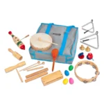 Set instrumente muzicale ritmice copii - 19 instrumente pentru grup sau clasă