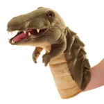 Crocodil - Marionetă pentru teatrul de păpuşi - 40 cm - Original Folkmanis®