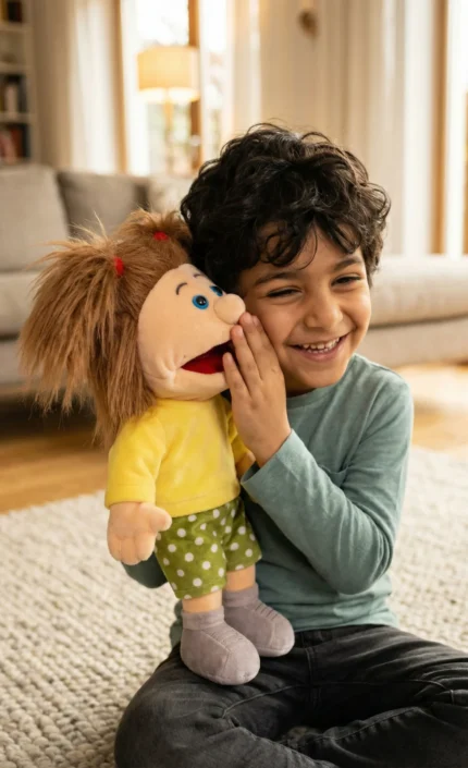 Marionetă - Păpuşă de mână Hanna - 35 cm - Original Living Puppets®