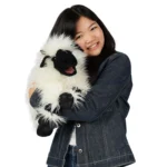 Oaie Valais Blacknose - Marionetă de mână, 38 cm - Original Folkmanis