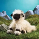 Oaie Valais Blacknose - Marionetă de mână, 38 cm - Original Folkmanis