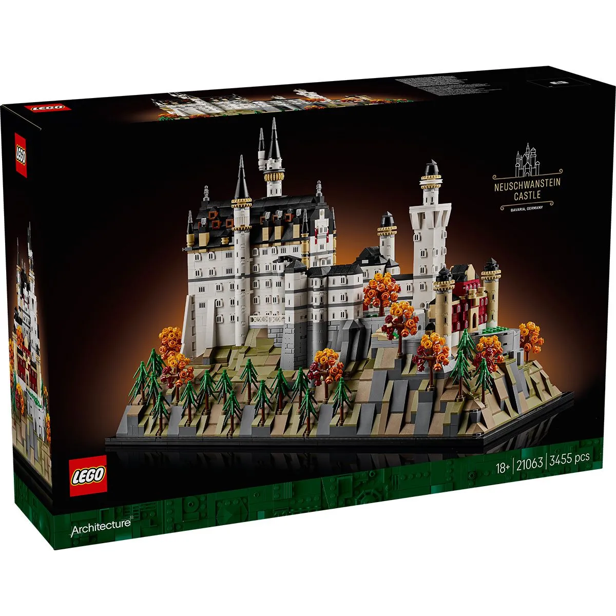 Set-LEGO-ARHITECTURE-CASTELUL-NEUSCHWANSTEIN-21063-prin-Didactopia Set LEGO ARHITECTURE CASTELUL NEUSCHWANSTEIN 21063 - prin Didactopia