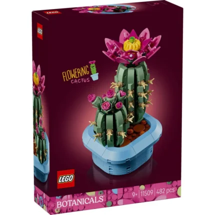 Set LEGO BOTANICALS CACTUS INFLORIT 11509 - prin Didactopia