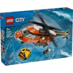 Set LEGO CITY ELICOPTER AL PAZEI DE COASTA 60503 - prin Didactopia