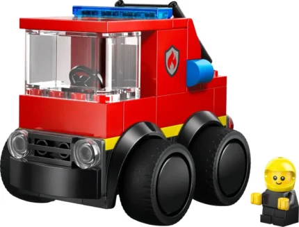 Set LEGO CITY VEHICULE CAMIONETA DE POMPIERI 60482 - prin Didactopia