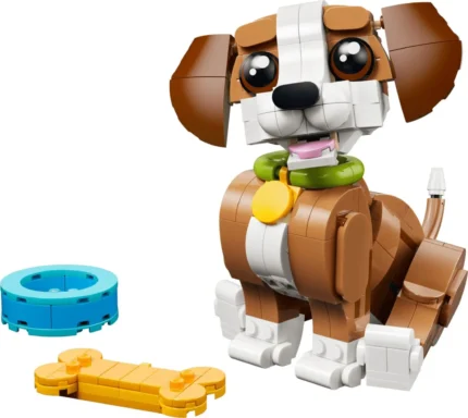 Set LEGO CREATOR ANIMALE ADORABILE CATELUS JUCAUS 31382 - prin Didactopia