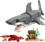 Set LEGO CREATOR RECHIN FEROCE CU UN CUFAR DE COMORI 31381 - prin Didactopia
