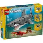 Set LEGO CREATOR RECHIN FEROCE CU UN CUFAR DE COMORI 31381 - prin Didactopia