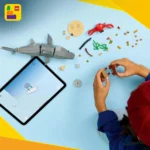 Set LEGO CREATOR RECHIN FEROCE CU UN CUFAR DE COMORI 31381 - prin Didactopia